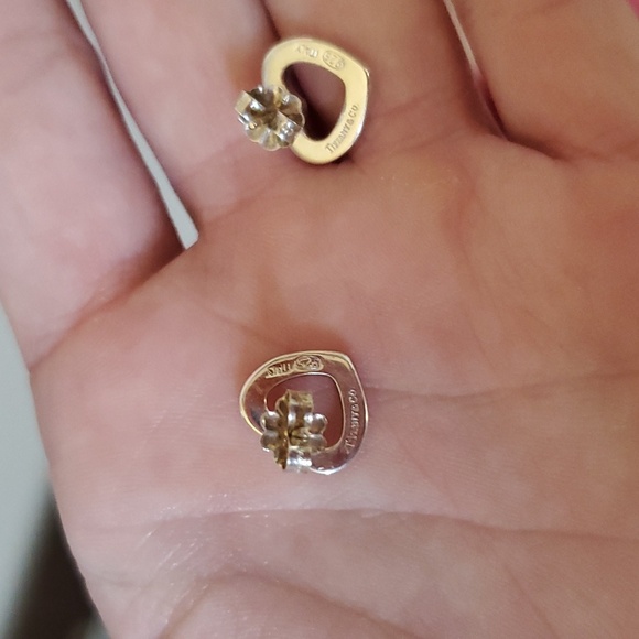 Tiffany & Co. Accessories - Tiffany and co heart earrings rare!!